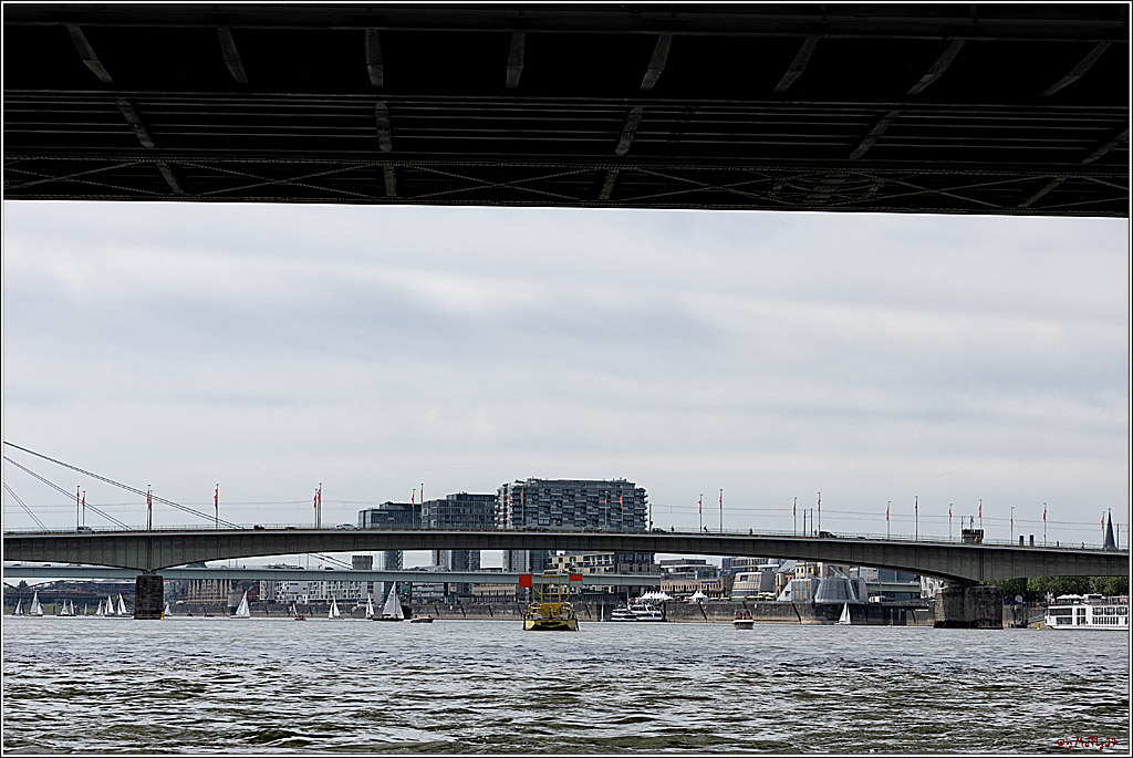 100 Jahre Rheinwoche 2022 - 1. Wettfahrt Porz - Hitdorf, 03.06.2022,